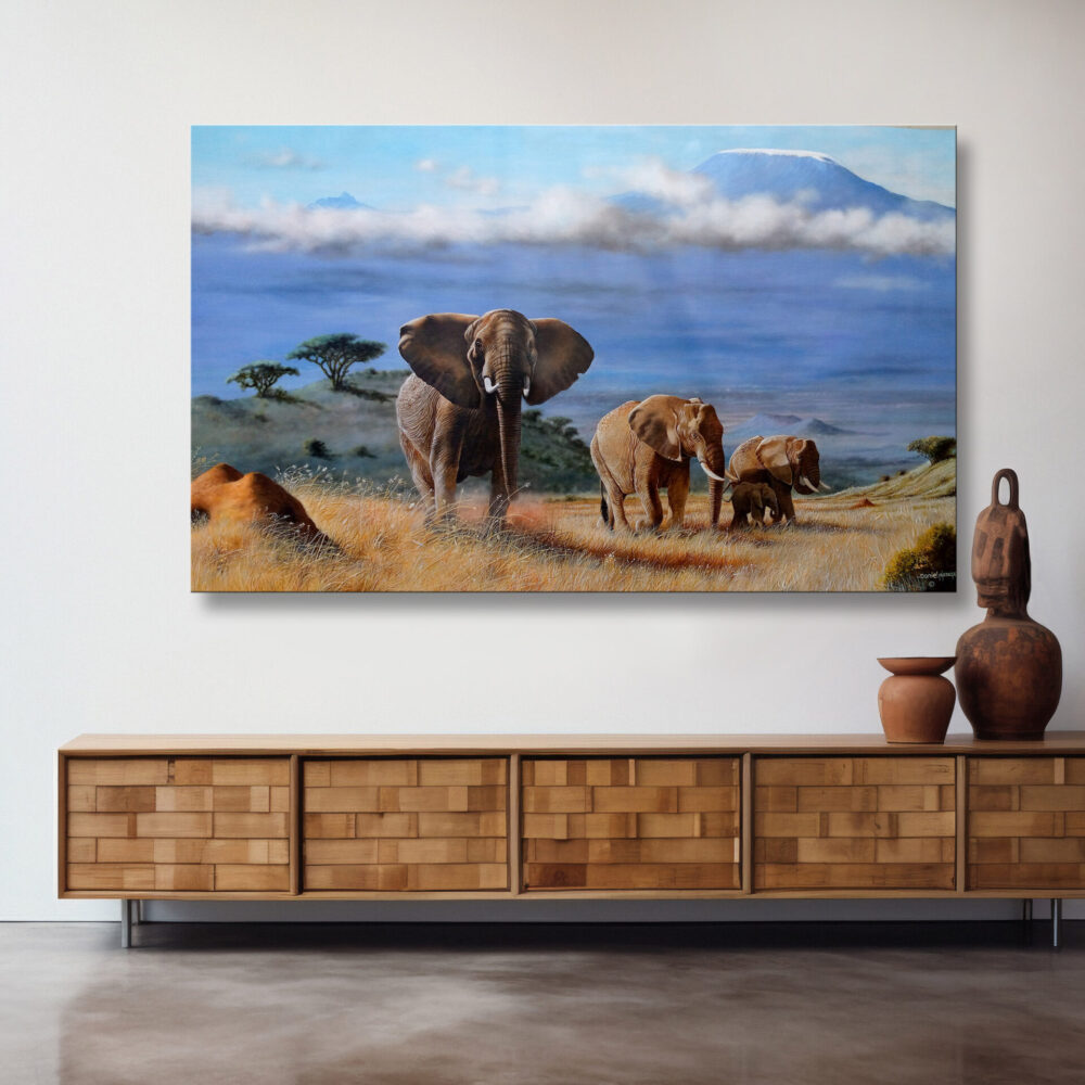 Amboseli Family - Elephants