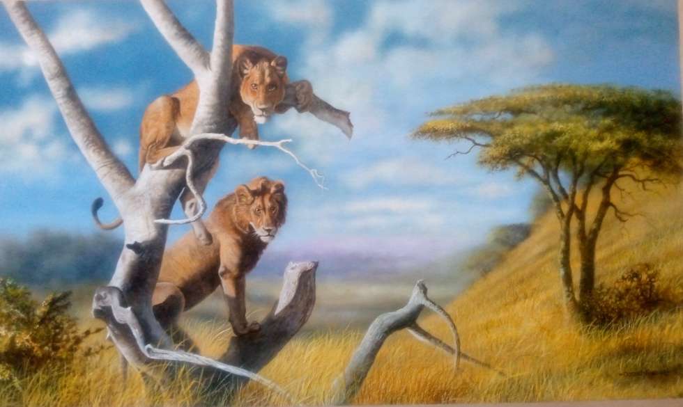 Tree Lions